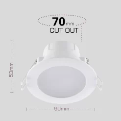7W Dimmable Tri-Colour Pack Of 10 LED Downlights 9 7W Dimmable Tri-Colour Pack Of 10 LED Downlights -Lighting Promotion Store 13031824 1744860677005437