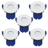 Fixed Fire Rated IP65 LED 5 Pack Downlights - White -Lighting Promotion Store 13031827 1324861149505497
