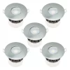 Fixed Fire Rated IP65 LED 5 Pack Downlight - Brushed Nickel -Lighting Promotion Store 13031829 8744857400318920