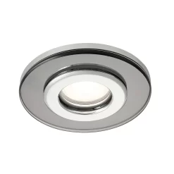 Bathstore Triotone Round Smoked Glass Downlight
