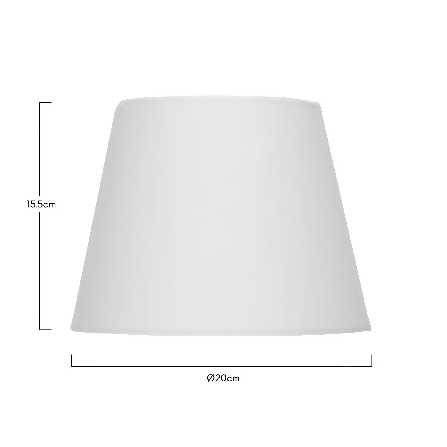 Clyde Natural Taper Shade - 20cm 7 Clyde Natural Taper Shade - 20cm - Image 5