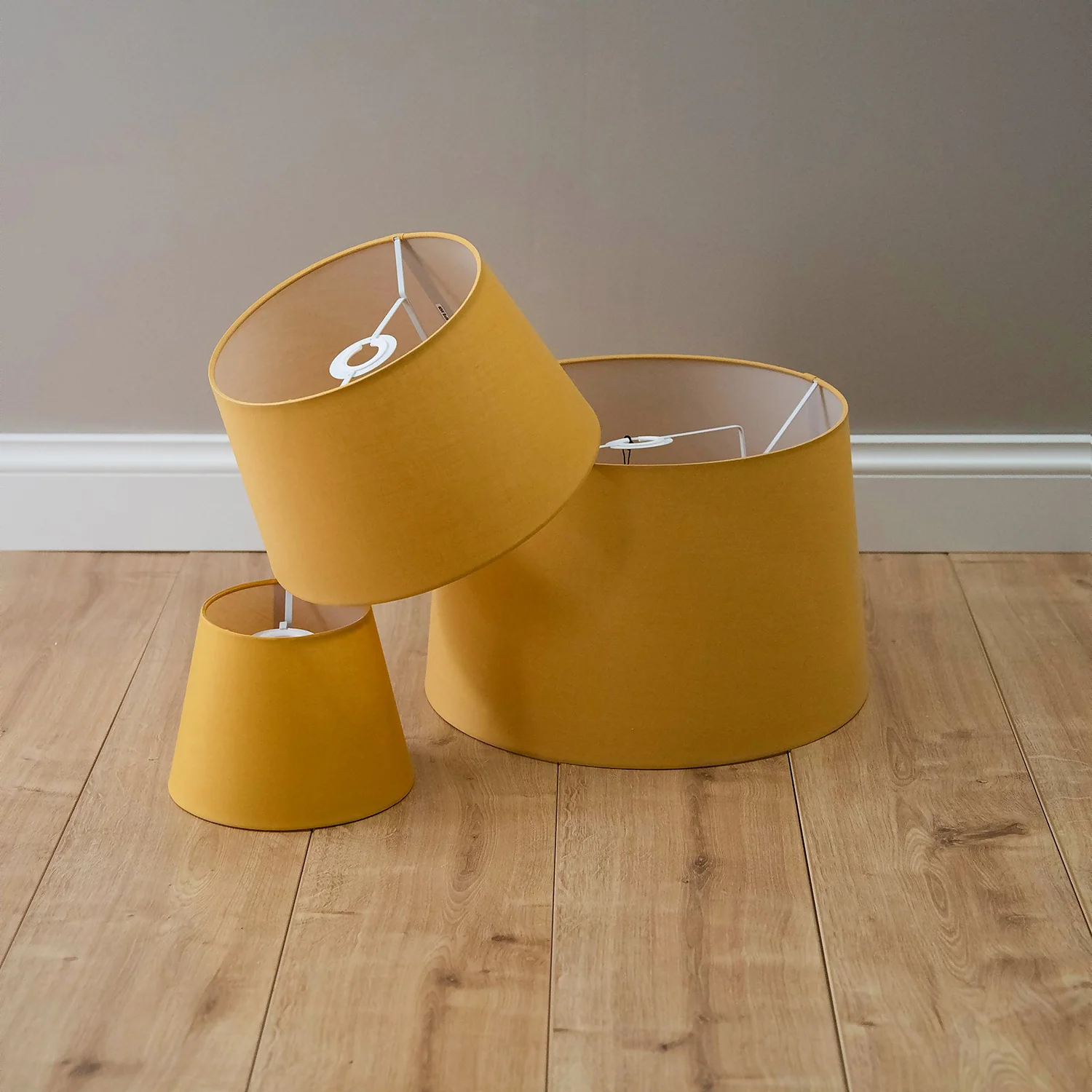 Clyde Ochre Taper Shade - 20cm 8 Clyde Ochre Taper Shade - 20cm - Image 6