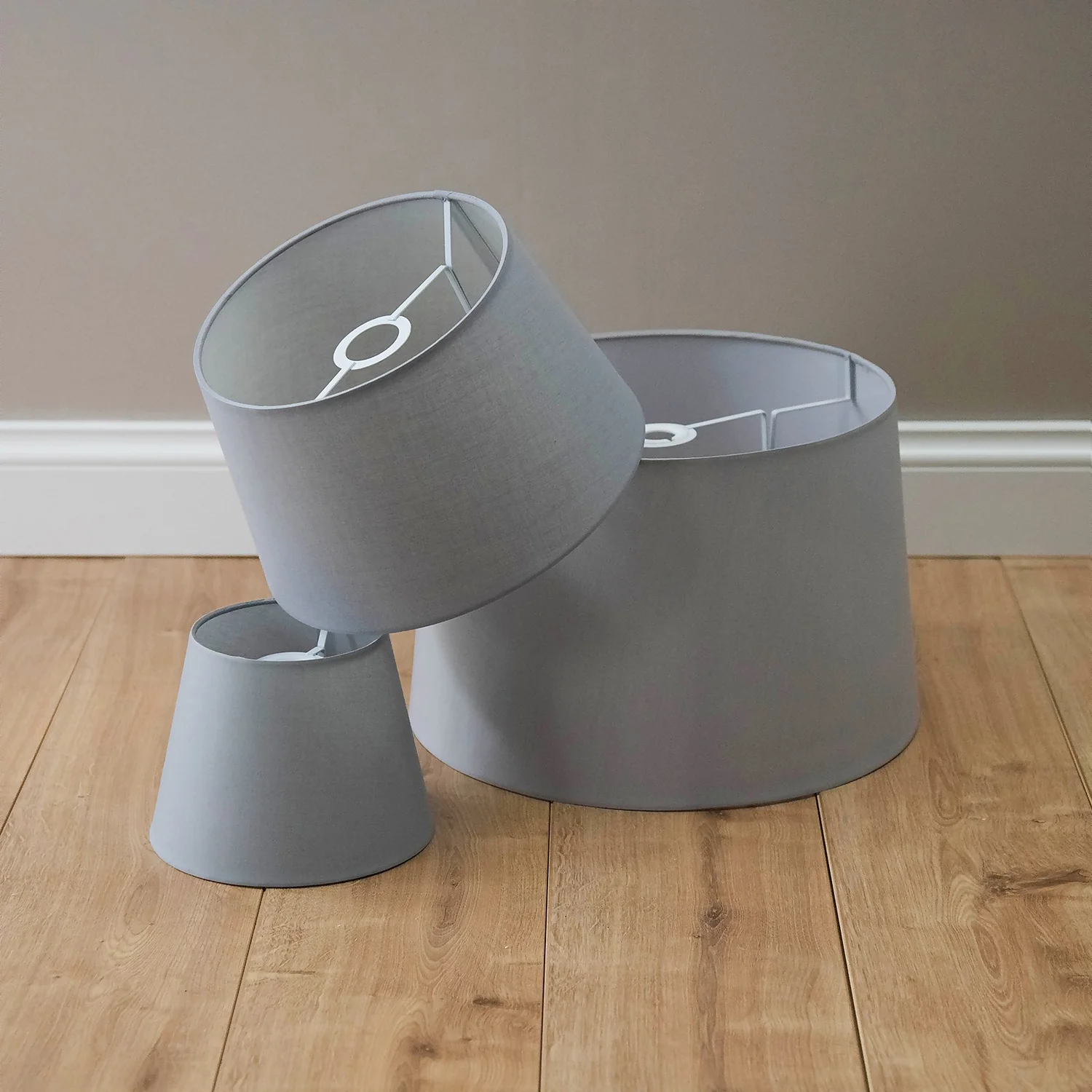 Clyde Grey Taper Shade - 30cm 8 Clyde Grey Taper Shade - 30cm - Image 6