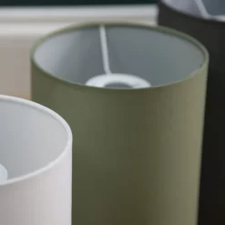 Clyde Sage Cylinder Shade - 16cm -Lighting Promotion Store 13139380 1624944147982011