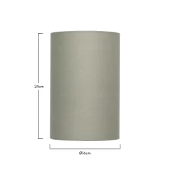 Clyde Sage Cylinder Shade - 16cm -Lighting Promotion Store 13139380 6824900551388908