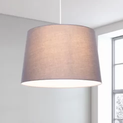 Clyde Charcoal Taper Shade - 40cm