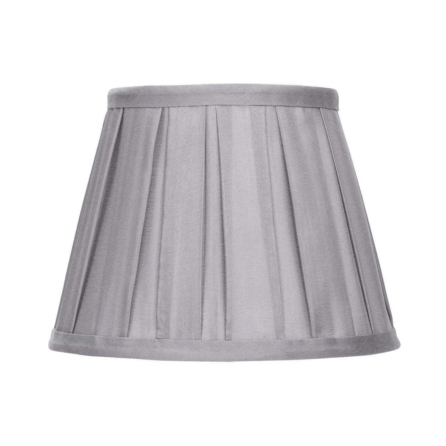 Raye Dove Pleated Taper Silk Shade - 20cm 4 Raye Dove Pleated Taper Silk Shade - 20cm - Image 2