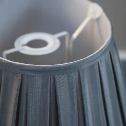 Raye Dove Pleated Taper Silk Shade - 20cm 14 Raye Dove Pleated Taper Silk Shade - 20cm -Lighting Promotion Store 13139384 1904944148016361