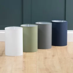 Clyde White Cylinder Shade - 16cm 14 Clyde White Cylinder Shade - 16cm -Lighting Promotion Store 13139387 1234944148547052