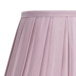 Raye Fig Pleated Taper Silk Shade - 30cm -Lighting Promotion Store 13139391 2804900556763693