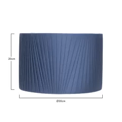 Raye Peacock Drum Pleated Silk Shade - 30cm 14 Raye Peacock Drum Pleated Silk Shade - 30cm -Lighting Promotion Store 13139399 4054900555878531