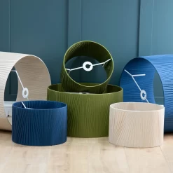 Raye Peacock Drum Pleated Silk Shade - 30cm 17 Raye Peacock Drum Pleated Silk Shade - 30cm -Lighting Promotion Store 13139399 9594944148227393