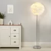 Hattie Feather Floor Lamp - White -Lighting Promotion Store 13157970 1145042040669759