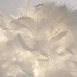 Hattie Feather Floor Lamp - White -Lighting Promotion Store 13157970 1534958397136368