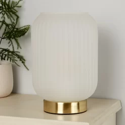 Pearl Frosted Table Lamp - White -Lighting Promotion Store 13177663 1645042043576285