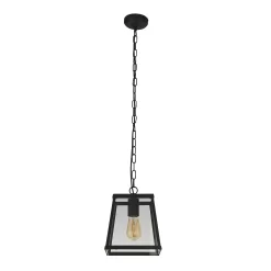 Bellevue 1 Light Industrial Pendant - Black -Lighting Promotion Store 13177664 1224976242709535
