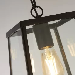 Bellevue 1 Light Industrial Pendant - Black -Lighting Promotion Store 13177664 6934976242770429