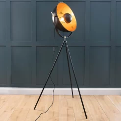 Kennedy Black & Gold Floor Lamp -Lighting Promotion Store 13191218 4974958577117747