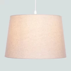 Finn Taper Natural Linen Shade - 40cm -Lighting Promotion Store 13191232 8124900555055847