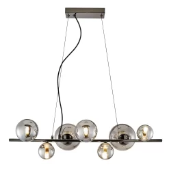 Orb II 7 Light Diner Pendant - Black Chrome Smoke 8 Orb II 7 Light Diner Pendant - Black Chrome Smoke -Lighting Promotion Store 13208306 7964896912870321