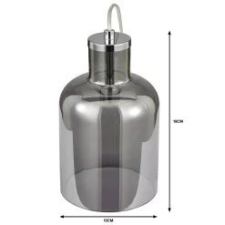 Jinx Table Lamp - Smoked Glass -Lighting Promotion Store 13208310 9014909895139171