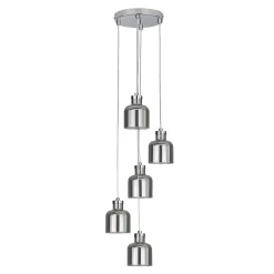 Jinx 5 Light Cluster Pendant - Smoked Glass 9 Jinx 5 Light Cluster Pendant - Smoked Glass -Lighting Promotion Store 13208314 2124896913162635