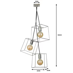 Edge 3 Light Cluster Pendant - Polished Brass 11 Edge 3 Light Cluster Pendant - Polished Brass -Lighting Promotion Store 13208317 1464909895221203
