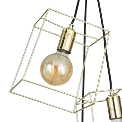 Edge 3 Light Cluster Pendant - Polished Brass 10 Edge 3 Light Cluster Pendant - Polished Brass -Lighting Promotion Store 13208317 1774896913248390