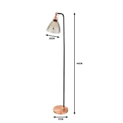 Decan Floor Lamp - Smoke & Copper -Lighting Promotion Store 13208319 1504909895239095