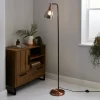 Decan Floor Lamp - Smoke & Copper -Lighting Promotion Store 13208319 5544896913265211
