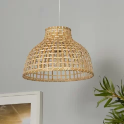 Belle Bamboo Woven Light Shade - Medium 10 Belle Bamboo Woven Light Shade - Medium -Lighting Promotion Store 13222273 4595042044270410