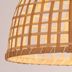Belle Bamboo Woven Light Shade - Medium 12 Belle Bamboo Woven Light Shade - Medium -Lighting Promotion Store 13222273 5514913785438557