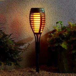 Flame Effect Solar Garden Torch