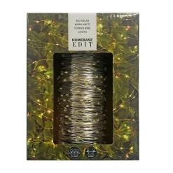 300 Solar Warm White Copper Wire Lights