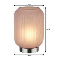 Pearl Frosted Table Lamp - Rose -Lighting Promotion Store 13445403 8665042045103297