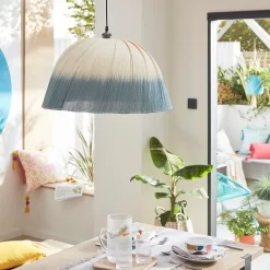 House Beautiful Ibiza Bamboo Shade - Blue Ombre 15 House Beautiful Ibiza Bamboo Shade - Blue Ombre -Lighting Promotion Store 13445405 3695042049143967