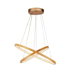 Malibu LED Double Ring Ceiling Pendant Light - Bamboo -Lighting Promotion Store 13445411 1305042050470411