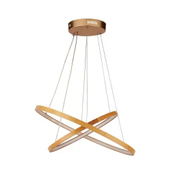 Malibu LED Double Ring Ceiling Pendant Light - Bamboo -Lighting Promotion Store 13445411 1545042050498641