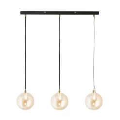 Shoreditch Three Light Diner Bar Light - Champagne & Brass 7 Shoreditch Three Light Diner Bar Light - Champagne & Brass -Lighting Promotion Store 13453786 1434915324395369