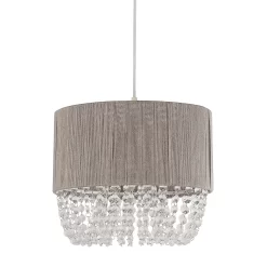 Bellano Easy Fit Lamp Shade - Grey 8 Bellano Easy Fit Lamp Shade - Grey -Lighting Promotion Store 13525825 2034976242131279