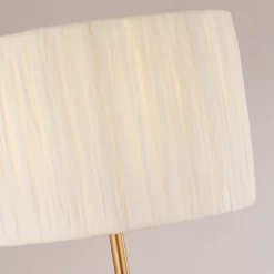 Raffia Floor Lamp - White & Gold 11 Raffia Floor Lamp - White & Gold -Lighting Promotion Store 13525826 1034956834965859