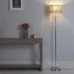Bellano Floor Lamp - Grey -Lighting Promotion Store 13525830 1665009387758848