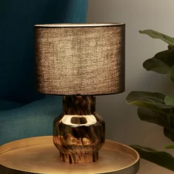 Tortoise Table Lamp - Black 14 Tortoise Table Lamp - Black -Lighting Promotion Store 13525838 1735042076986172