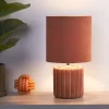 Phoebe Ceramic Table Lamp - Rust 2 Phoebe Ceramic Table Lamp - Rust -Lighting Promotion Store 13525839 7645020301272944