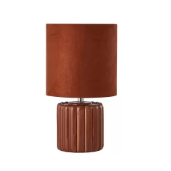 Phoebe Ceramic Table Lamp - Rust 9 Phoebe Ceramic Table Lamp - Rust -Lighting Promotion Store 13525839 8464962282341481