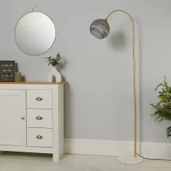 Naomi Floor Lamp - Grey -Lighting Promotion Store 13525840 1645042090198247
