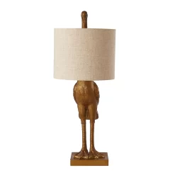 Crane Table Lamp - Gold & Oatmeal -Lighting Promotion Store 13528282 1874956834568215