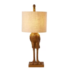 Crane Table Lamp - Gold & Oatmeal -Lighting Promotion Store 13528282 7294956834523515