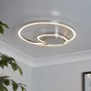 Sasha LED Flush Ceiling Light - Light Chrome -Lighting Promotion Store 13528469 1154976242419819