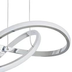 Boston LED Infinity Ceiling Pendant Light - Chrome -Lighting Promotion Store 13529582 1744945395661857